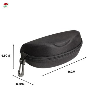 Hộp Bảo Quản Kính Mát An Toàn Di Động Du Lịch Dây Kéo Kính Mắt Hộp Đựng Móc