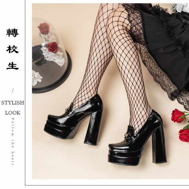 Giày cao gót siêu cao cấp kích thước lớn 34-45, giày thoải mái cao cấp thanh lịch cho phụ nữ với chân váy, giày lolita, giày đơn cho các cô gái nóng bỏng