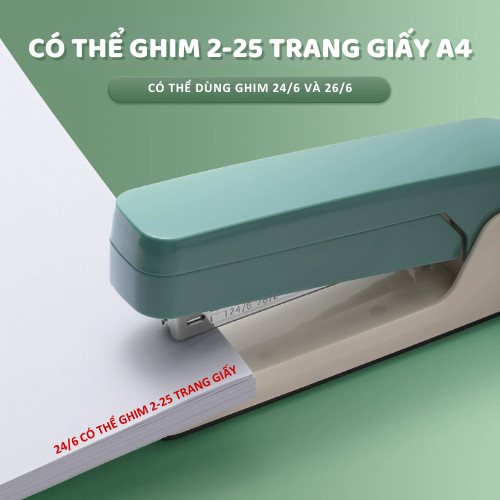 Ghim Bấm Xoay Chiều 360 Độ Tiện Lợi Cho Học Sinh, Máy Dập Ghim Đa Chức Năng Dụng Cụ Trong Văn Phòng