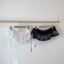 YRBWD Ren Xù Váy, Bông Tai Kẹp Hoa Ren Mini Váy, Nhìn Xuyên Qua Y2K Dạo Phố Ruched Váy Trang Trí Quần Jean