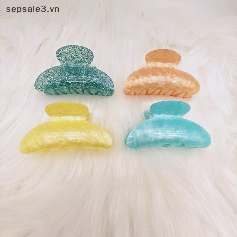 # sepsale # Kẹp Tóc Vintage Cho Bé Gái Móng Vuốt Kẹp Barrette Họa Tiết Mới Cho Nữ Phụ Kiện Tóc.