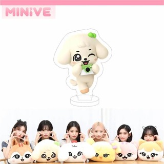 Mô hình Standee Kpop IVE Acrylic Stand HD Yujin Gaeul Wonyoung LIZ Rei Leeseo fg Phụ kiện trang trí để bàn góc học tập