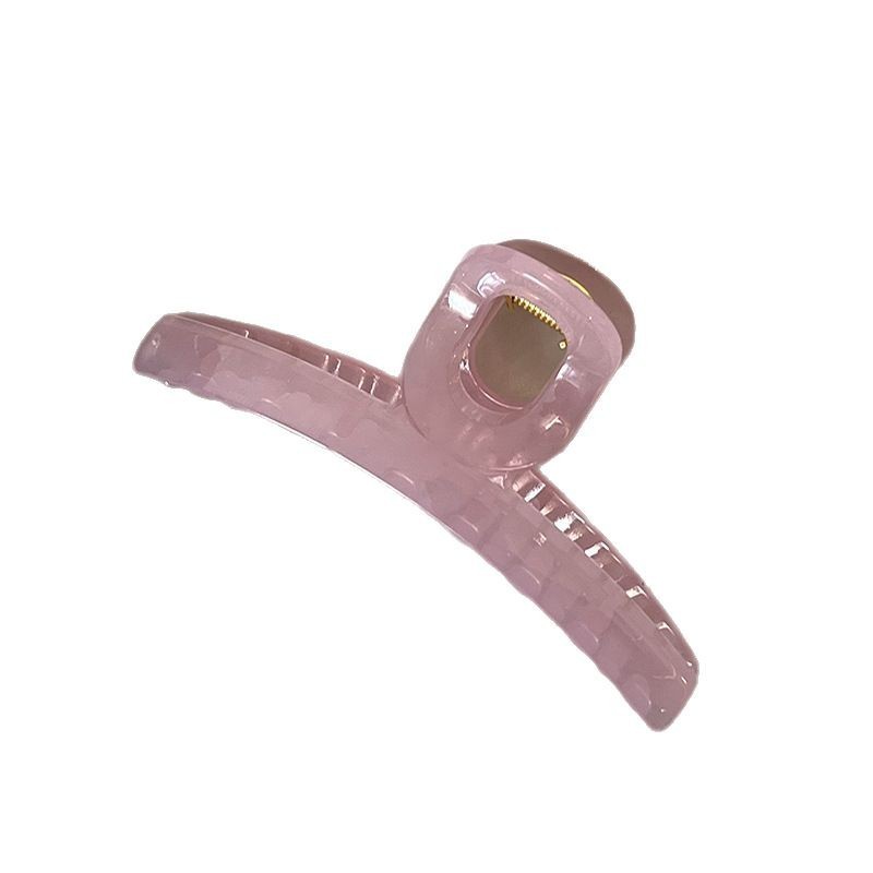 Kẹp Cá Mập Nữ Jelly Pink Kẹp Tóc Móng Vuốt Kẹp