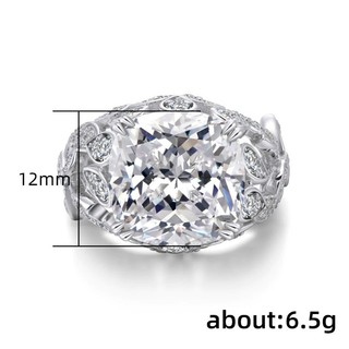 Nhẫn Zircon Bạc S925 Trang Sức Thời Trang Đơn Giản Quà Tặng Nữ