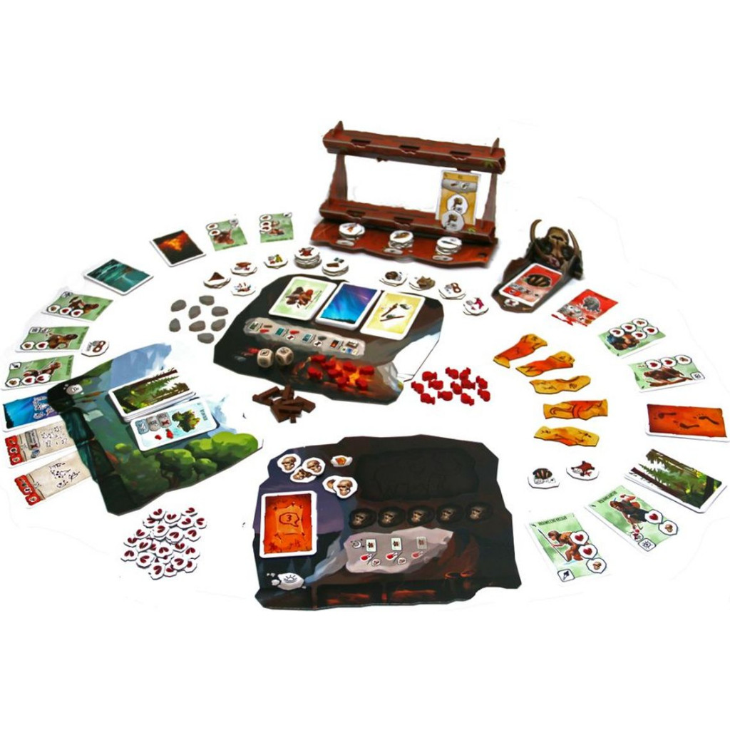 Boardgame trò chơi Paleo Bộ Lạc Thời Cổ Đại engsub Tigar