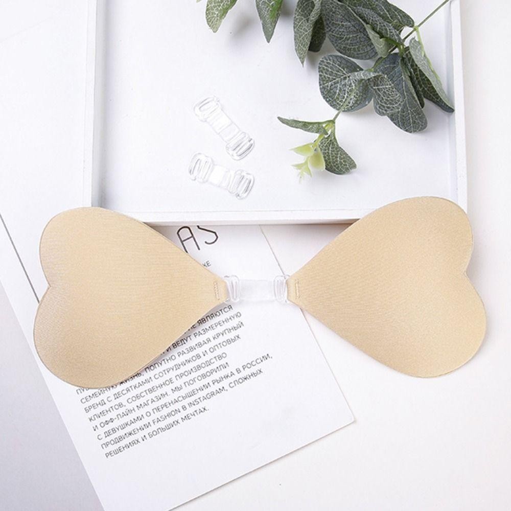 Miếng dán ngực ITRUMPET hình trái tim, mỏng nhẹ, chống rơi, phù hợp ngực nhỏ - Dùng hàng ngày hoặc váy cưới