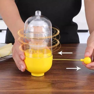 Máy Lắc Trứng Kéo Bằng Tay Dụng Cụ Trộn Lòng Đỏ Và Lòng Trắng Tiện Lợi