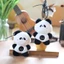 PS1 Gấu Trúc Dễ Thương Sang Trọng Búp Bê Ba Lô Mặt Dây Chuyền Trang Trí Quà Tặng Cho Bé Gái Móc Khóa Búp Bê Đồ Chơi Nhồi Bông Cho Trẻ Em SP1