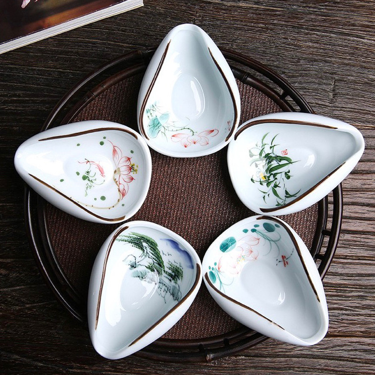 Cung Nhãn Trà, Dụng Cụ Lấy Trà Bằng Sứ (Dụng Cụ Pha Trà Đạo)