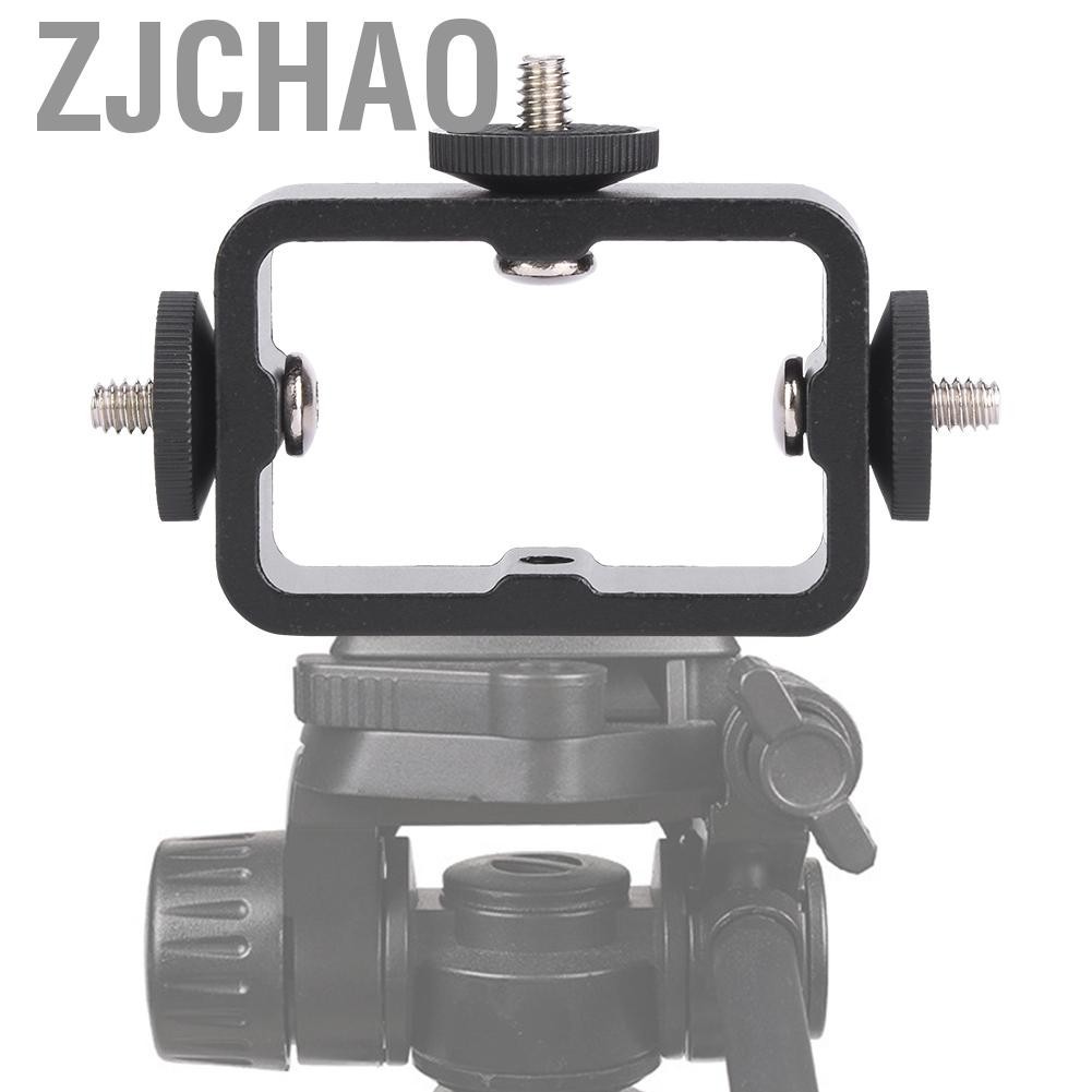 Zjchao Kẹp điện thoại 3 vị trí cho Camera hành động Gopro Osmo Giá đỡ cố định