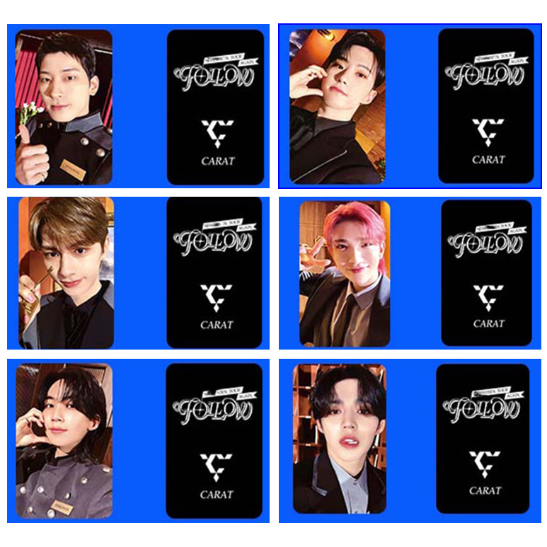 5-13 Chiếc SEVENTEEN Lomo Cards FOLLOW LẠI Album Mini thứ 11 HEAVEN YZY 1.0 4.0 Photocards Kit S.Coups JOSHUA JEONGHAN Vernon HOSHI WONWOO WOZI DK MINGYU Dino Bưu Thiếp Nhanh YM