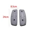 NOTE1 2 Cái / 1 Cặp Miếng Lót Tay Ghế Văn Phòng, Có Lỗ Gắn Lắp Đặt Dễ Dàng Thay Thế Tay Vịn, Cố Định / Trượt Gắn Ghế Chơi Game Chống Nước Phần Ghế Bàn Tay