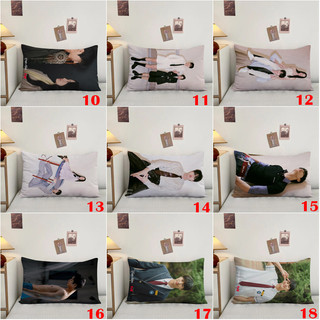 Phim truyền hình Hàn Quốc Lovely Runner Hình chữ nhật Vỏ gối Byeon Woo-seok & Hye-yoon Kim Side In Hình Đệm Polyester Trang Trí Sofa Nhà (Không Lõi)
