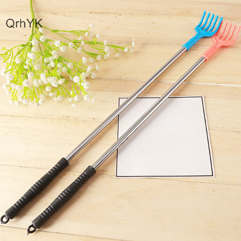 Nhà máy thời trang Thép không gỉ gãi lưng massage cầm tay bỏ túi dụng cụ vuốt ngứa QrhYK