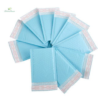 [Nhà Điện] 10 Cái 15X11cm Hộp Thư Bong Bóng Xanh Nhạt Tự Dán Vận Chuyển Có Đệm Túi mới