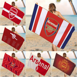 Khăn tắm đi biển Arsenal F.C. In một mặt Khăn tắm vải Terry thấm hút mềm Trang chủ Đồ dùng phòng tắm
