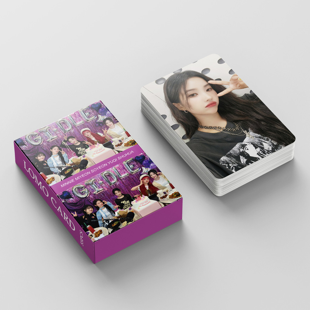 Linxx 55 Cái (G) I-DLE Album thứ 6 Lomo Card Kpop Photocards Bưu Thiếp Series
