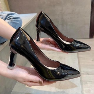 Giày Cao gót 5cm và 7cm  Búp bê Cao Gót Meka nhẹ nhàng thanh lịch và lót mút êm chân Kho Xưởng Bánh Bèo mã TronCoTron Nữ