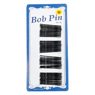 ASDFGER 60 / 240 Kẹp Tóc Đen Hình Chữ U Vô Hình Dùng Một Lần Sóng