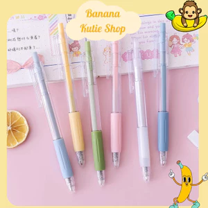 Bút Gel Bút Bi Nước Mực Gel Nhiều Màu Pastel Khô Nhanh Ngòi 0.5mm, Mực Đều, Nét Chữ Đẹp - Bút Mực Gel Ngòi 0.5