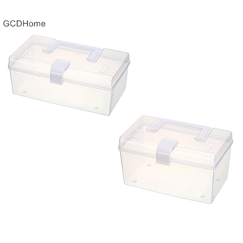 Hộp Bảo Quản Khẩu Trang GCDHome Có Tay Cầm Hộ Gia Đình Chống Bụi Kín Hộp Dung Tích Lớn Chống Thấm Nước Chống Bụi Đồ lặt vặt Hộp Bảo Quản Giá Đỡ HOT