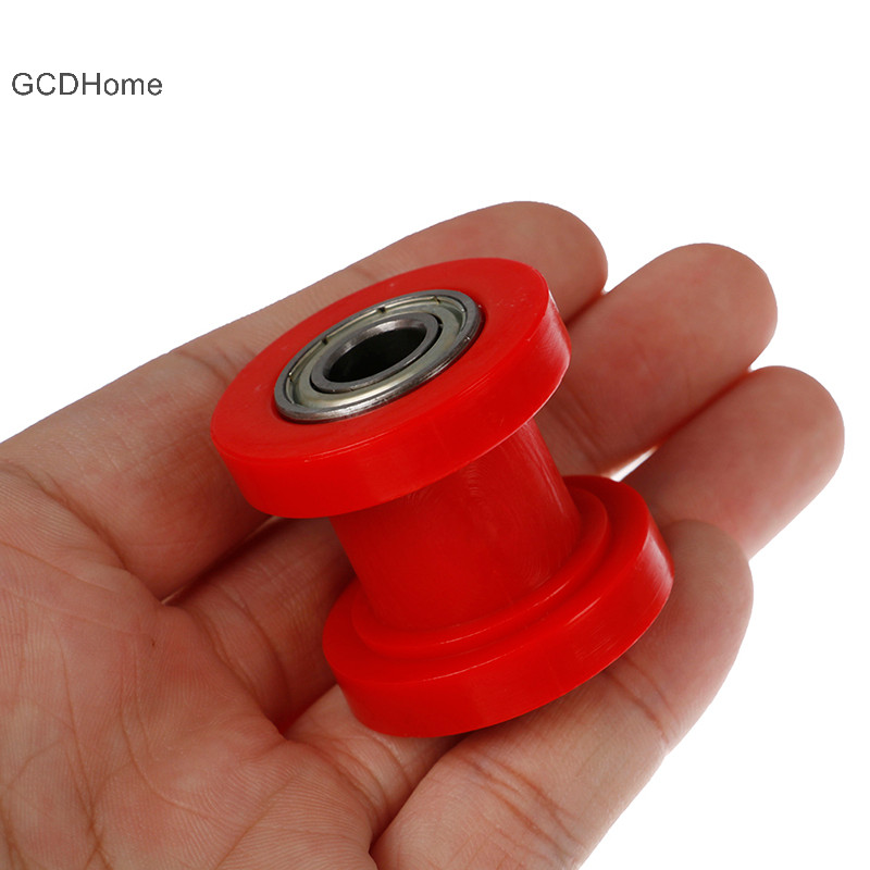 Gcdhome 10mm Xích Con Lăn Trượt Co Giãn Có Thể Điều Chỉnh Bánh Xe Ròng Rọc Hướng Dẫn Lỗ Bụi Bẩn Nóng bỏng