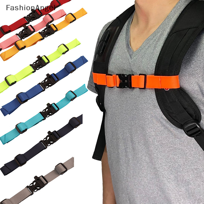 Fashionangel Ba Lô Túi Ngực Dây Đeo Dây Đeo Vai Có Thể Điều Chỉnh Cho Túi Cắm Trại Ngoài Trời Dây Đeo Phụ Kiện Cho Ba Lô TH