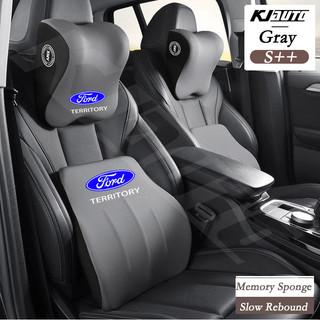 Ford Territory Tựa Đầu Ô Tô Xe Thắt Lưng Hỗ Trợ Mô Hình Chất Lượng Cao Bộ Nhớ Cotton Chất Liệu Gối Cổ Cho Lãnh thổ CX743 CX756 Phụ Kiện
