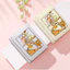 SQ11 Garfield Hoạt Hình Dễ Thương Dây Kéo Ngắn Ví Đựng Thẻ Ví Đựng Tiền Xu Dung Tích Lớn Ba Lần Khe Cắm Thẻ Túi