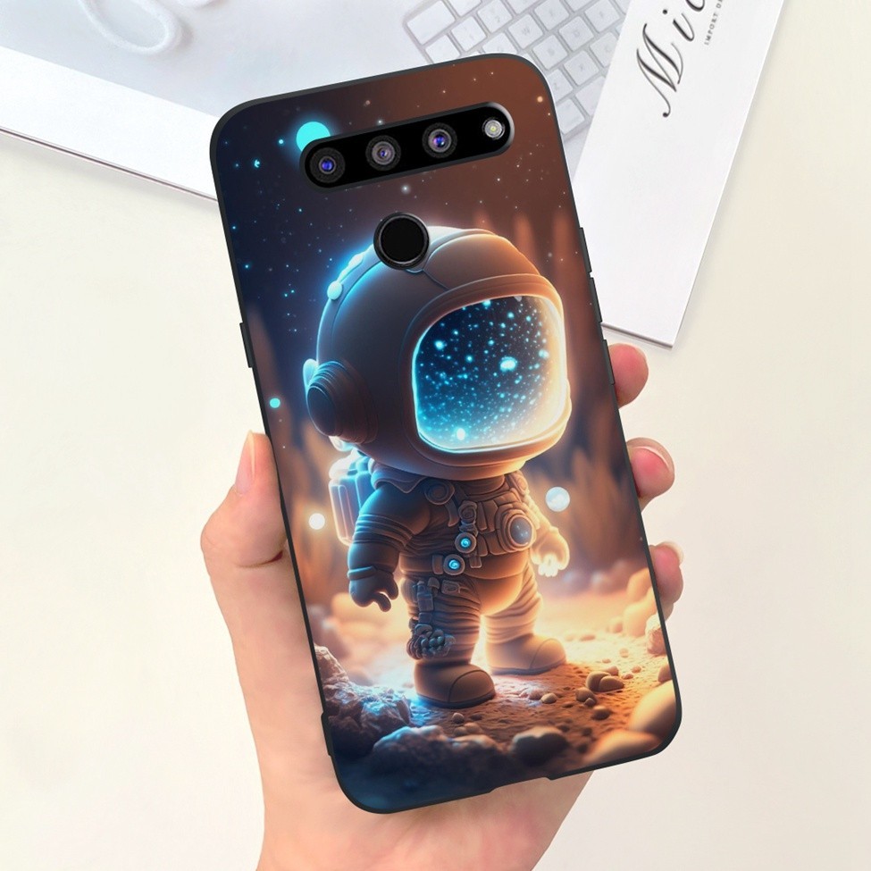 Ốp lưng LG V50 ThinQ 5G LM-V500EM Thẩm Mỹ Mèo Gấu Trúc Dễ Thương Sơn Vỏ Silicon Mềm LG V50 ThinQ Ốp Lưng Điện Thoại