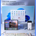 LEOBOG A75 Bộ bàn phím cơ Alice tùy chỉnh 2.4g Không dây ba chế độ Bluetooth RGB Diy Keycap Cấu trúc hàng đầu Trò chơi thể thao điện tử Văn phòng — ảnh 4