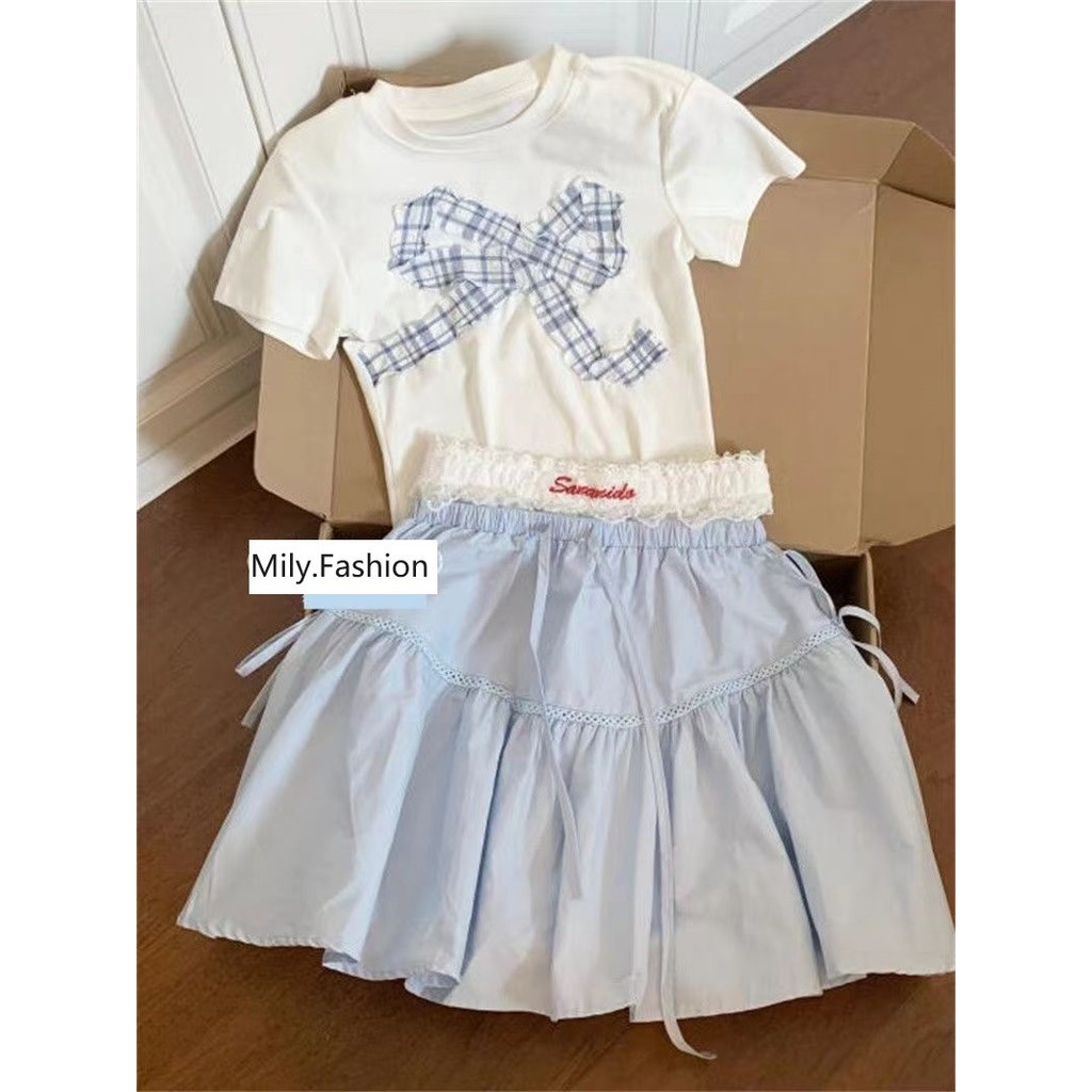 Quần Short Ren Milyfashion Lớp Trắng Mỏng Hơn Nhìn Chữ a Gợi Cảm Y2K Đế Sọc Quần Short