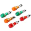 Đèn Báo Tín Hiệu XD10 - 3 Lỗ Khoét 10mm, Điện Áp 12V 24V 220V 380VAC