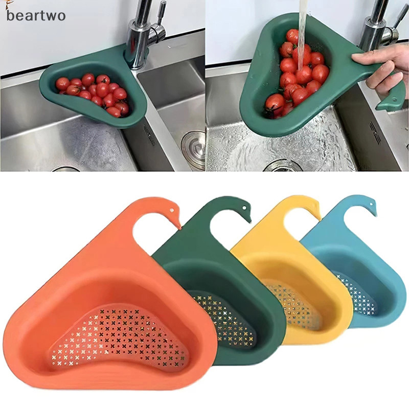 < Beartwo > Giỏ thoát nước thiên nga Bồn rửa chung Giỏ thoát nước nhà bếp Bộ lọc bồn rửa còn sót lại Đẹp