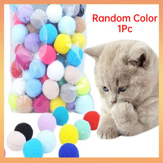 [Baystar] 1 Đồ chơi cho mèo cưng bằng vải Polyester Đồ chơi huấn luyện chơi tương tác cho mèo con