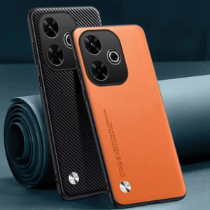 Dành Cho Xiaomi Redmi 13 4G Họa Tiết Da Thời Trang Ốp điện thoại TPU Mềm Khung Bảo Vệ