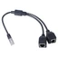 BTF MultiDevice RJ45 LAN Ethernet Splitter 1 Nam đến 2 Nữ Cổng Ổ Cắm Nối Dài