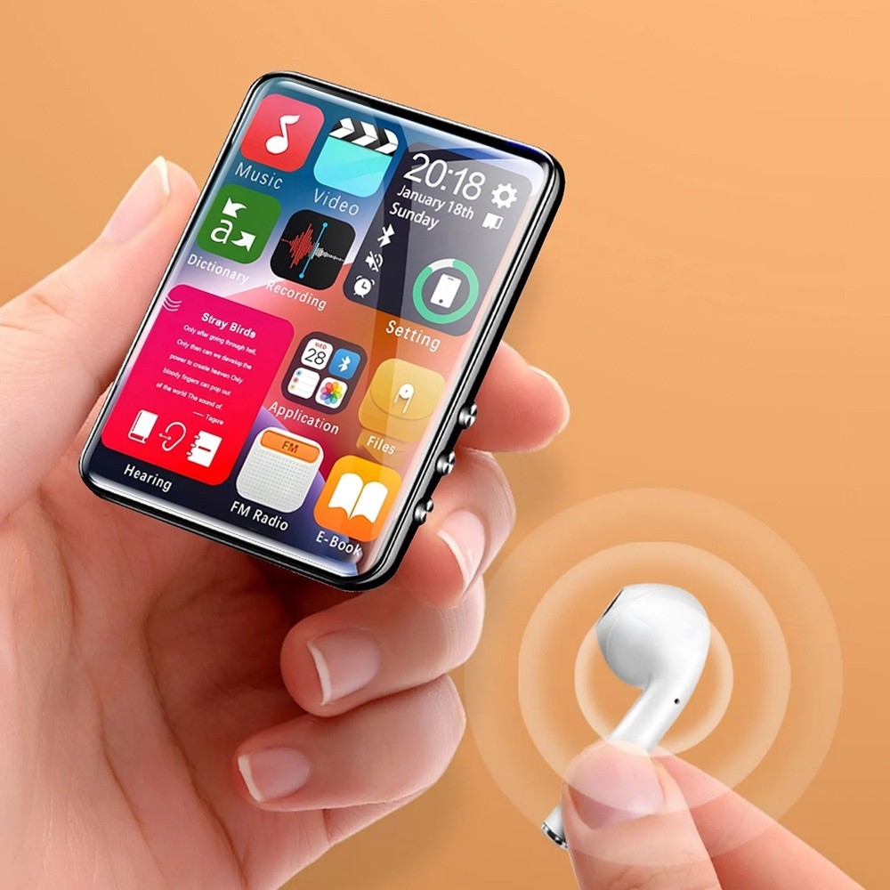 Máy nghe nhạc VIRWIR MP3 có loa tích hợp Bluetooth hỗ trợ đọc sách điện tử, phát lại Video, nghe nhạc | BigBuy360 - bigbuy360.vn