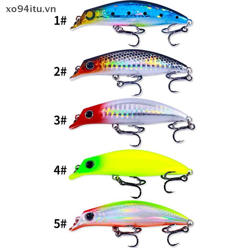 Xoitu Minnow Mồi Câu Cá 7.4g 7.9cm Chìm Toàn Nước Accesorios Cá Chép Bass Cá Nhân Tạo Mồi Câu Cá VN