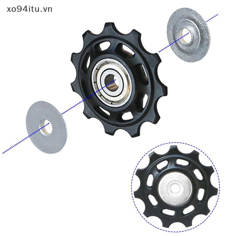 XOITU 11T 12T 13T 14T Vòng Bi Bánh Xe Dẫn Hướng Phía Sau Xe Đạp Đường Bộ Jockey Phía Sau Derailleur Ròng Rọc Con Lăn Cho Bộ Sửa Chữa VN