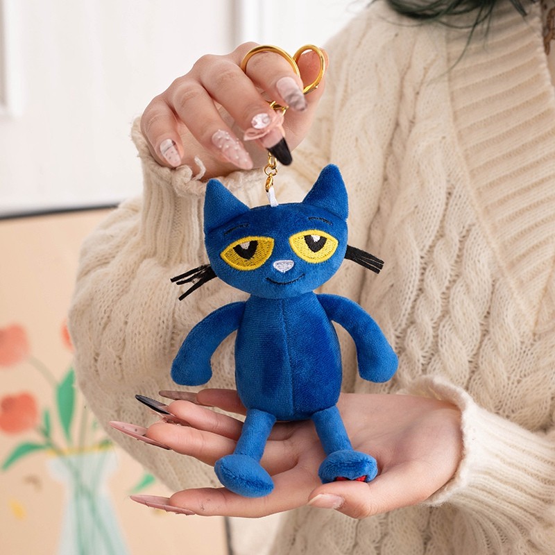 Pete Mèo Đồ Chơi Sang Trọng Hoạt Hình Mèo Xanh Plushie Búp Bê Vui Nhộn Truyện Tranh Ngoại Vi Mèo Pete Đồ Chơi Nhồi Bông Mềm Cho Bé Đồ Chơi Nhẹ Nhà Trang Trí Phòng Ngủ Trẻ Em Quà Tặng Sinh Nhật Đổi Quà Tặng Quà Tặng