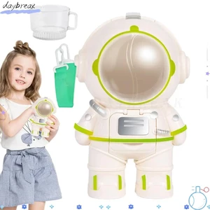 Bình Nước DAYBREAK, Có Cốc Nước Phi Hành Gia, Dây Đeo Mini Hồng Trắng Đồ Chơi Uống|Bé Trai Và Bé Gái