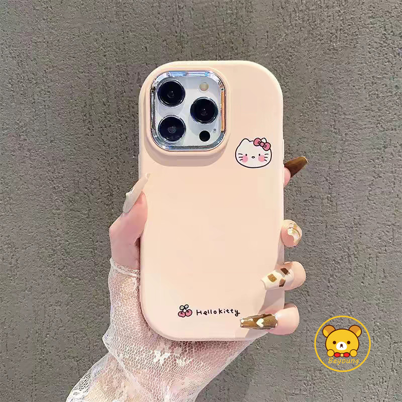 Ốp Điện Thoại Cặp Đôi Pochacco Hoạt Hình Cho iPhone 16 Pro Max 15 14 Plus 13 12 Mini 11 Pro Max X XR XS Max 8 7 6 6s Plus SE2 SE3 Vỏ Mềm Ốp Lưng Hello Kitty Dễ Thương