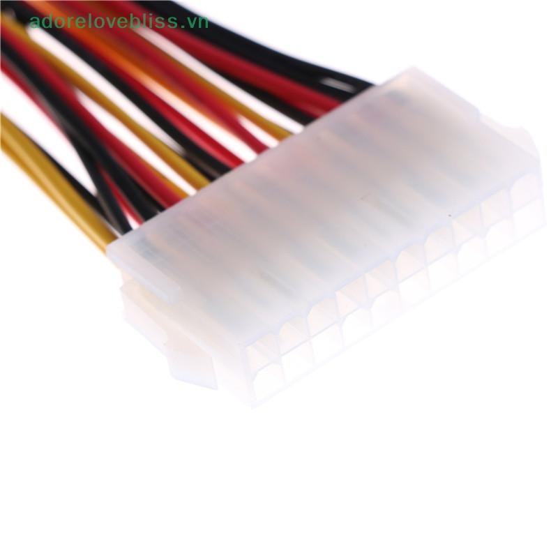 THÊM Cáp chuyển đổi đầu nối 20 chân sang 24 chân 14cm cho ATX PSU sang BSS