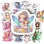Bộ 25 Sticker Công Chúa Trang Trí Cute - Dán Laptop, Sổ Tay, Điện Thoại, Bình Nước, Mũ Bảo Hiểm