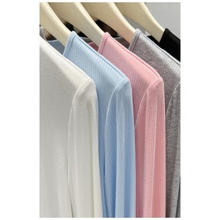 Áo khoác Cardigan mỏng màu xám