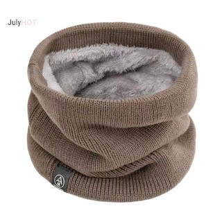 Khăn dệt kim ấm áp mùa đông JULYHOT - Cổ dày - Khăn Unisex Massivedeals
