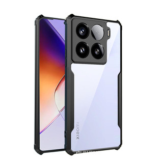 Ốp Điện Thoại Cho Xiaomi Civi 4 Pro 14 Civi 2 14 13 12 Pro Lite Ốp Lưng Màu Đen Chống Rơi Điện Thoại Acrylic Bảo Vệ Toàn Diện