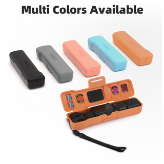 Dành Cho DJI Osmo Pocket 3 Hộp Bảo Quản Túi 3 Hộp Bảo Vệ Cầm Tay Chống Rơi Có Thể Giữ Lọc Phụ Kiện Camera