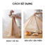Mái Vòm Thức Ăn Có Ren Lồng Bàn Gấp Gọn Mái Vòm Thức Ăn Gập Lại Dùng Cho Gia Đình Đậy Bàn Ăn